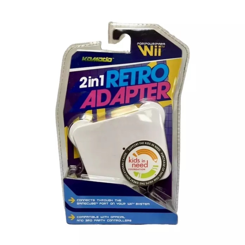 Komodo Wii 2-in-1 Retro Adapter